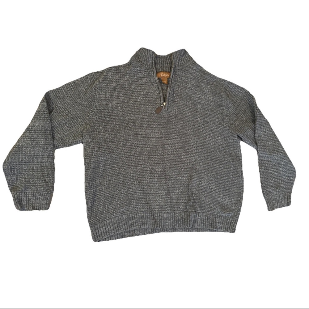 Tasso Elba Gray Sweater for Men size Large